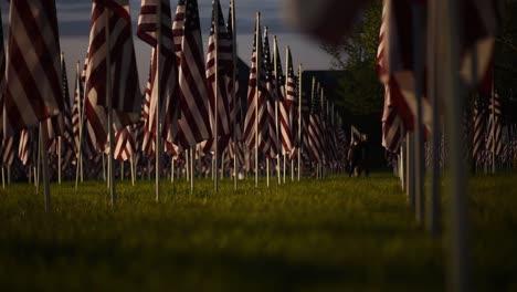 Memorial-Day-Field-Of-Heroes-Display-In-Westerville-Ohio-Zu-Ehren-Derer,-Die-Im-Dienst-Für-Die-Vereinigten-Staaten-Gestorben-Sind
