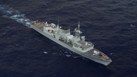 Antennen-Von-Multinationalen-Schiffen,-Die-Während-Der-Strategischen-Marineübungskante-Des-Pazifiks-In-Formation-Segeln