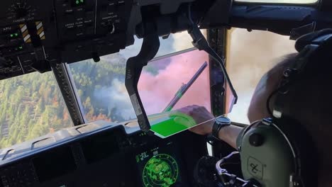 C130J-Maffs-Aircraft-From-the-California-Air-National-Guards-146th-Drop-Fire-Retardant-On-Mountainous-Wildfires