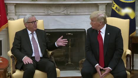 American-President-Donald-Trump-Meets-European-Commission-President-Jeanclaude-Junker-In-the-White-House-1