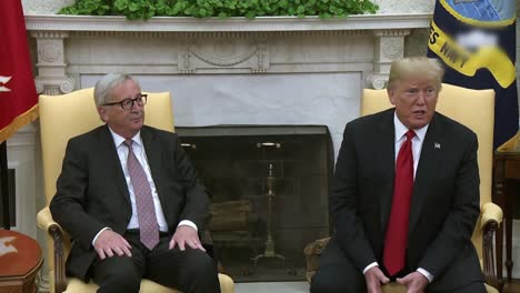 American-President-Donald-Trump-Meets-European-Commission-President-Jeanclaude-Junker-In-the-White-House-2