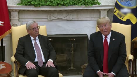 American-President-Donald-Trump-Meets-European-Commission-President-Jeanclaude-Junker-In-the-White-House-3