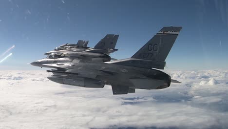 Colorado-Air-National-Guard-F16-Kampfjet-Cockpit-Aufnahmen-Von-Norad-Operation-Norad-Defender-Canada-4