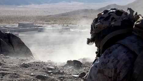Us-Marines-Livefire-Training-Exercise-Attack-On-Mock-Up-Of-A-Desert-Compound-At-Range-230-29-Palms-Ca-1