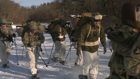 Us-Army-And-Marines-Use-Snowshoes-Ahkio-Sleds-And-Winter-Survival-Gear-Fort-Mccoy-Coldweather-Course-Wi