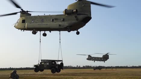Soldiers-Airmen-And-Chinook-And-Black-Hawk-Helicopter-Operations-During-Training-Exercise-Guardian-Shield-2