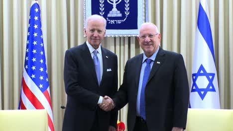 Us-Vice-President-Joe-Biden-Meets-Isreali-President-Reuven-Rivlin-At-the-Presidents-Residence-In-Jerusalem-Isreal