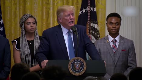 Us-President-Donald-Trump-Speaks-To-African-Americans-Young-Black-Leadership-Summit-At-the-White-House-20