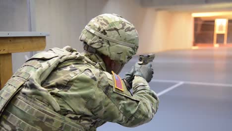 Us-Army-Soldiers-With-Allied-Forces-North-Battalion-M17-Pistol-Marksmanship-Training-Chievres-Air-Base-Belgium-1