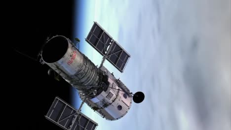 The-Hubble-Space-Telescope-In-Space