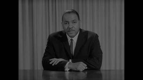 Carl-Rowan-Introduces-A-Documentary-About-The-Civil-Rights-Movement-In-1963