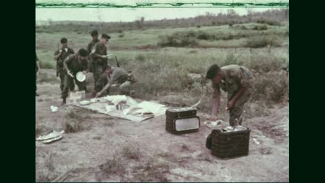Us-Soldiers-Eat-A-Thanksgiving-Dinner-In-Vietnam-In-1966