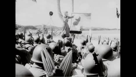 Puerto-ricanische-Soldaten-Werden-1951-Ausgebildet,-Um-Für-Die-Vereinten-Nationen-Zu-Kämpfen