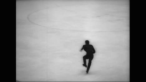 Mens-Figure-Skating-Event-In-The-1964-Winter-Olympic-Games
