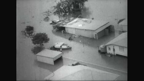 Torrential-Rain-Floods-Queensland-Australia-In-1967