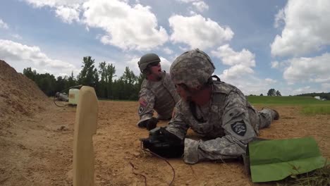 Soldiers-In-Field-Training-Detonate-Explosives