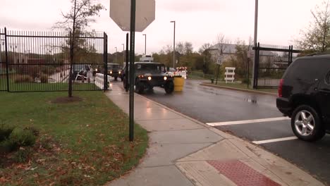 The-National-Guard-Assist-With-Storm-Relief-And-Accompanies-The-Mayor-Of-Washington-Dc-To-Assess-Damage