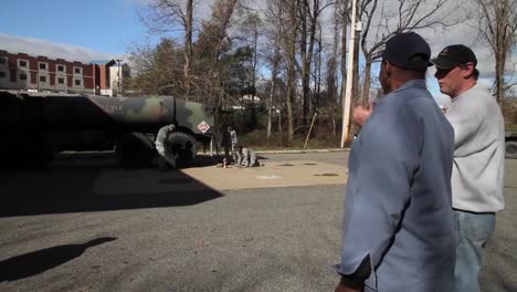 New-Jersey-National-Guard-Troops-Deliver-Fuel-To-Hurricane-Sandy-Victims-1