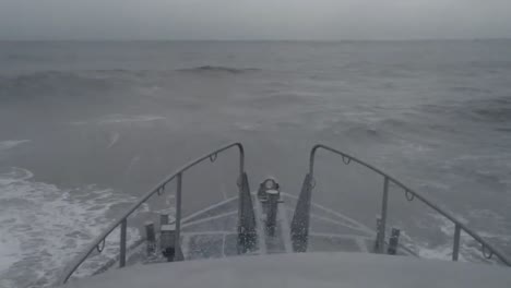 Coast-Guard-Boat-Struggles-In-Very-Large-Waves