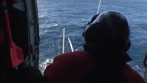 News-Style-Footage-Of-A-Rescue-Of-A-Man-And-His-Dog-From-A-Disabled-Sailboat-1