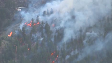 A-Helicopter-Makes-Water-Drops-On-A-Forest-Fire-1