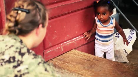 Navy-Volunteers-Build-A-School-In-Belize