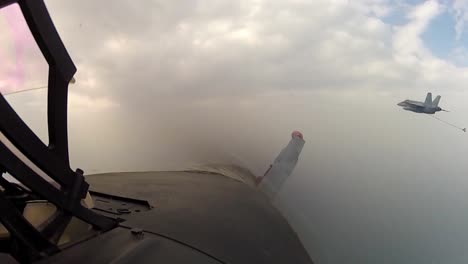 Pov-Shot-From-Jet-Fighter-Plane-Refueling-In-Midair
