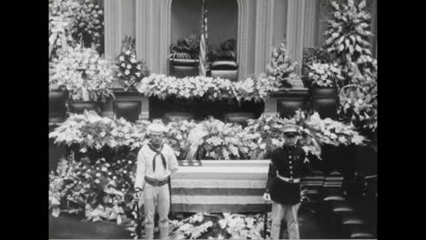 El-Funeral-Del-Secretario-De-La-Marina-Swanson-En-1939