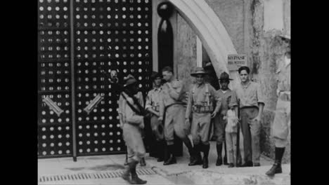 Cuban-Military-Personnel-Stay-Safe-In-Ancient-Fort-As-Uprising-Spreads-In-1933