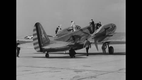 A-New-Air-Force-Jet-Plane-Takes-Flight-In-1939