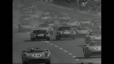 A-Car-Race-In-1964-In-France