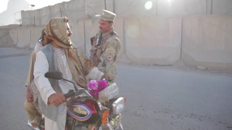 Vehicles-Are-Searched-At-A-Checkpoint-In-Afghanistan-2