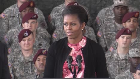 Michelle-Obama-Honors-The-Troops-At-A-Speaking-Engagement-In-Ft-Bragg-North-Carolina-2