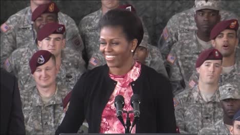 President-Barack-Obama-Honors-The-Troops-At-A-Speaking-Engagement-In-Ft-Bragg-North-Carolina