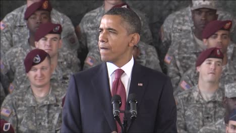 President-Barack-Obama-Welcomes-Home-The-Troops-From-Iraq-At-A-Speaking-Engagement-In-Ft-Bragg-North-Carolina