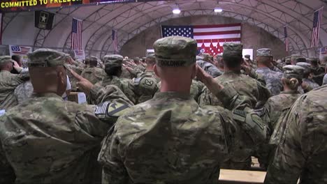 Troops-Salute-General-Petraeus-Before-He-Speaks-To-Troops-In-Kandahar-Afghanistan