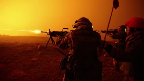 Us-Marines-Fire-Artillery-In-A-Massive-Live-Fire-Exercise