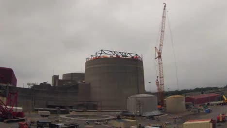 Zeitraffer-Des-Baus-Eines-Atomkraftwerks-Sequoyah-Tennessee