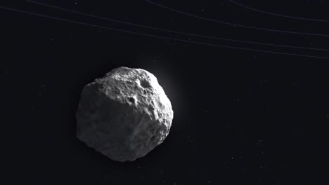Nasa-Animation-Of-A-Comet-Moving-Through-Space