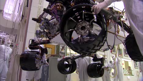 Nasa-Scientists-Work-In-The-Lab-To-Build-And-Test-The-Mars-Rover