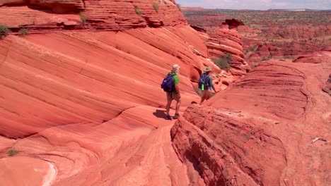 Hikers-Explore-The-Paria-Canyon-Wilderness-Of-Arizona-1