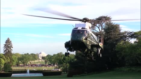 Marine-One-Helicopter-With-President-Obama-Emerging