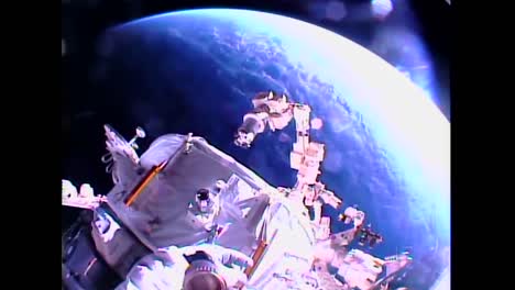 Astronauts-Perform-A-Spacewalk-From-The-International-Space-Station-1