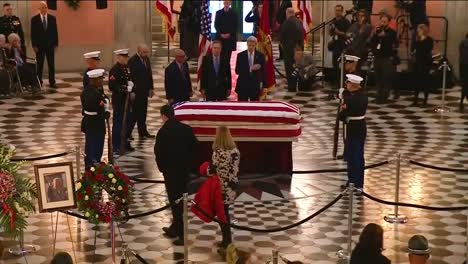 Astronaut-John-Glenn-Formal-State-Funeral-With-Military-Guard