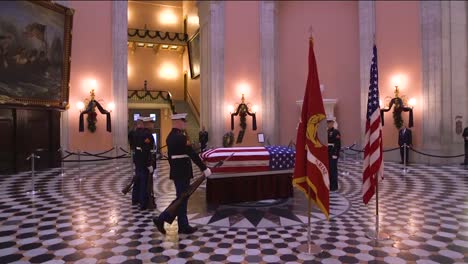 Astronaut-John-Glenn-Formal-State-Funeral-With-Military-Guard-4