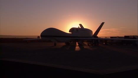An-Unmanned-Drone-At-Sunrise