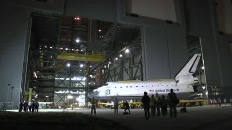 The-Space-Shuttle-Atlantis-Is-Transported-Overland-In-2012