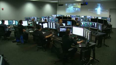 The-Interior-Of-Nasas-Space-X-Command-Center