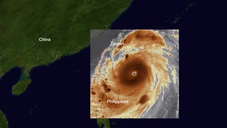 A-Powerful-Cyclone-Makes-Its-Way-Towards-Taiwan-And-China