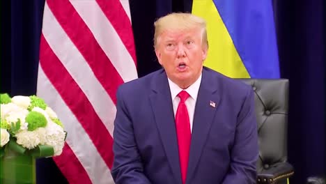 Us-President-Donald-Trump-Takes-Press-Questions-With-President-Of-Ukraine-Volodymyr-Zelensky-Talks-About-Joe-And-Hunter-Biden-And-Corruption